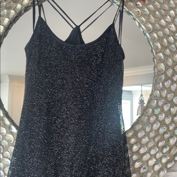 Vintage Ralph Lauren Metallic Mesh Mermaid Dress - Picture 8 of 16